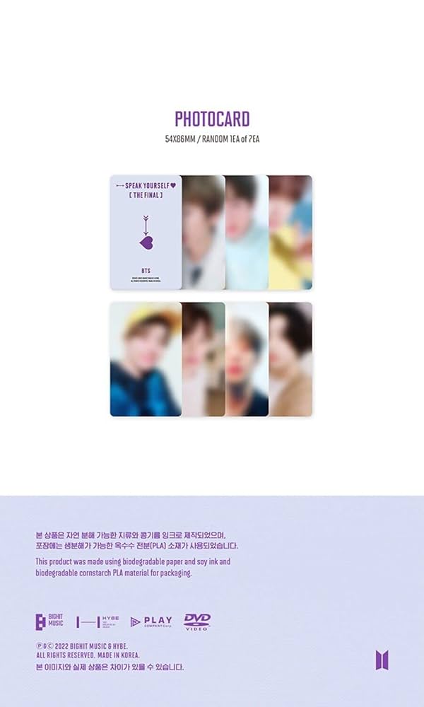 BTS WORLD TOUR LOVE YOURSELF SPEAK YOURSELF THE FINAL +1ea